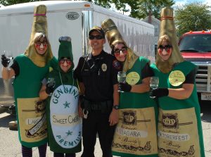 We all get along at the Wet Whistle Wine Festival