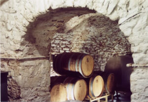 Barrels in Cellar